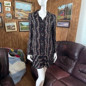 Free People Boho Floral Dress